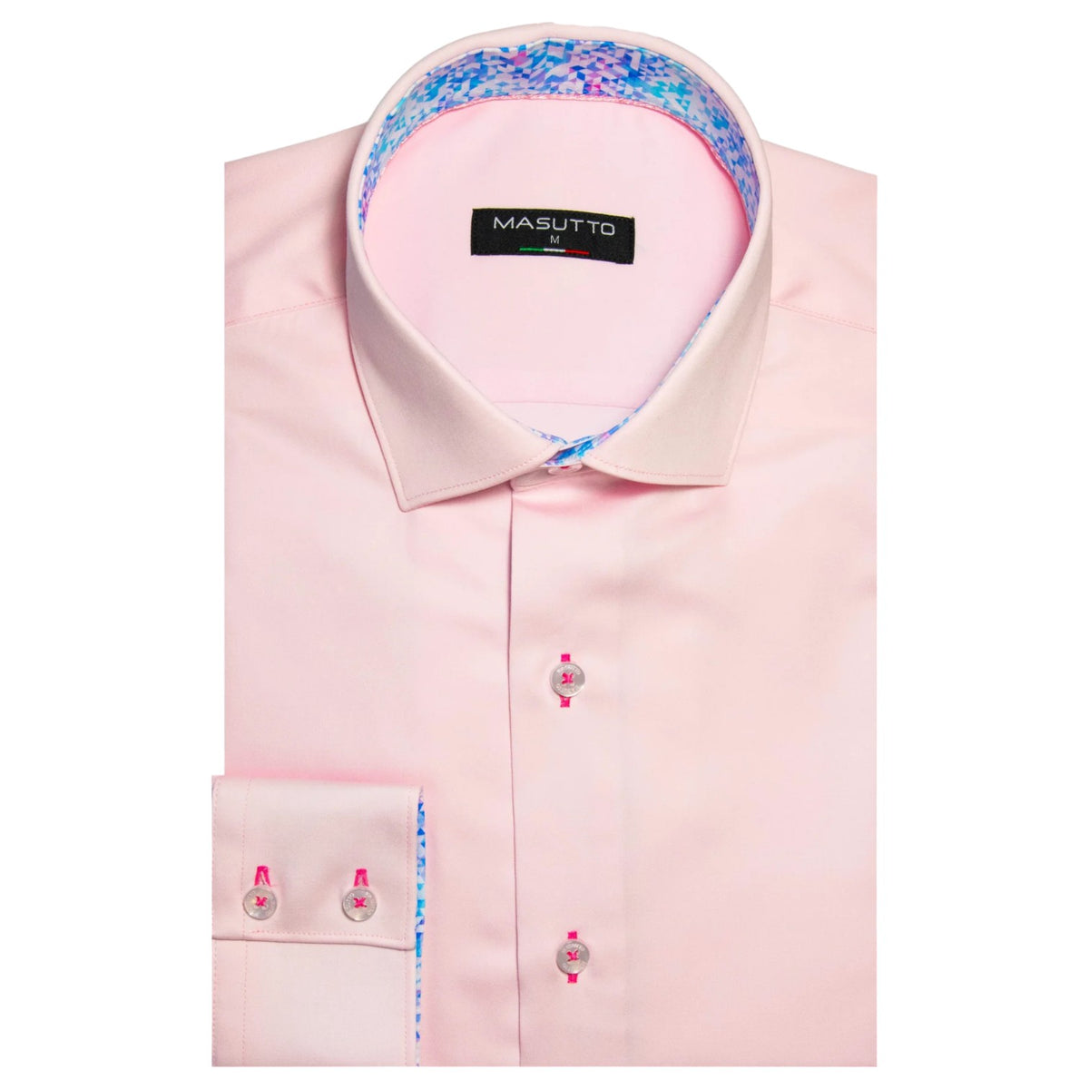 Masutto Button Down Shirt In Pink Nesta/52