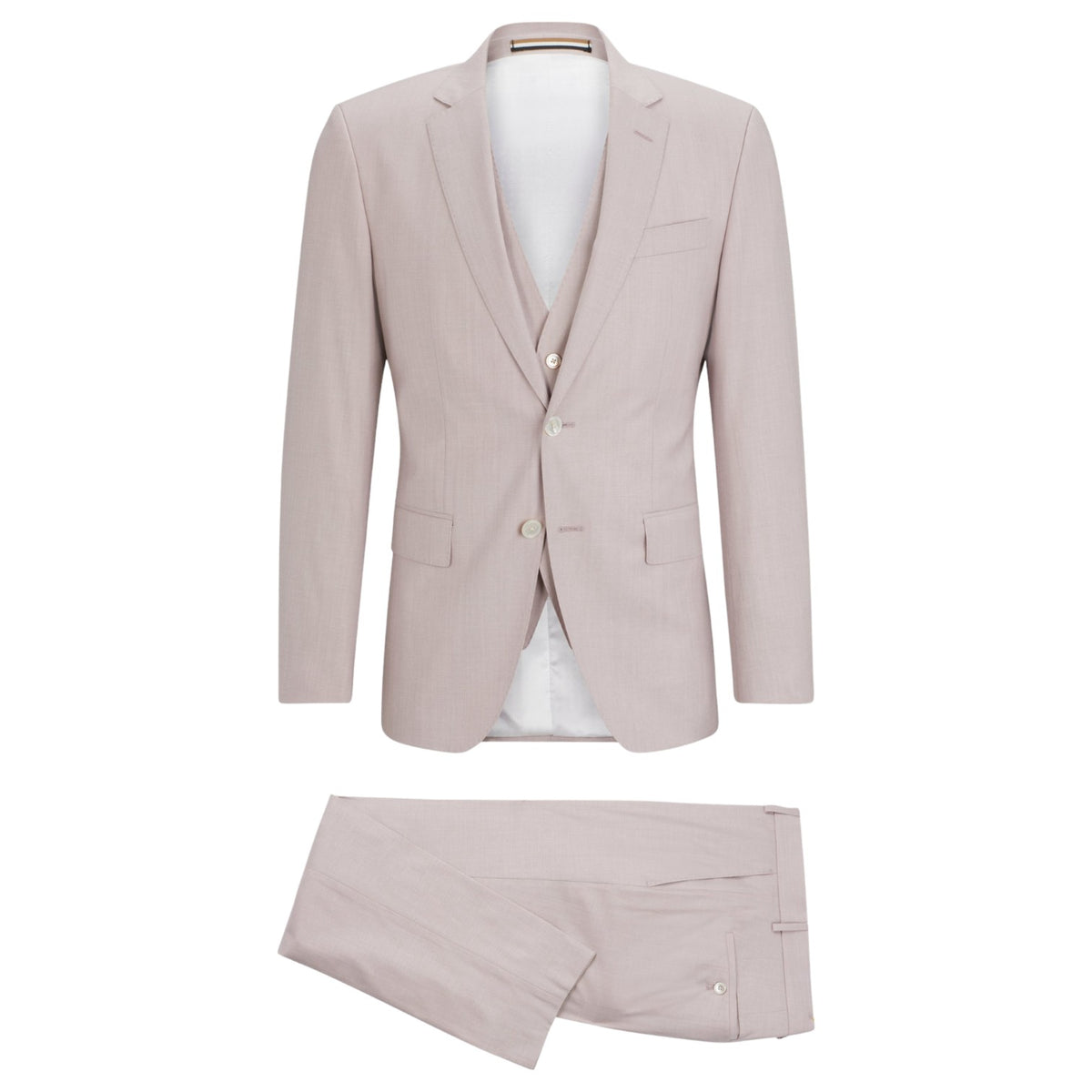 HUGO BOSS 3 Piece Suit In Pink 50514646 699