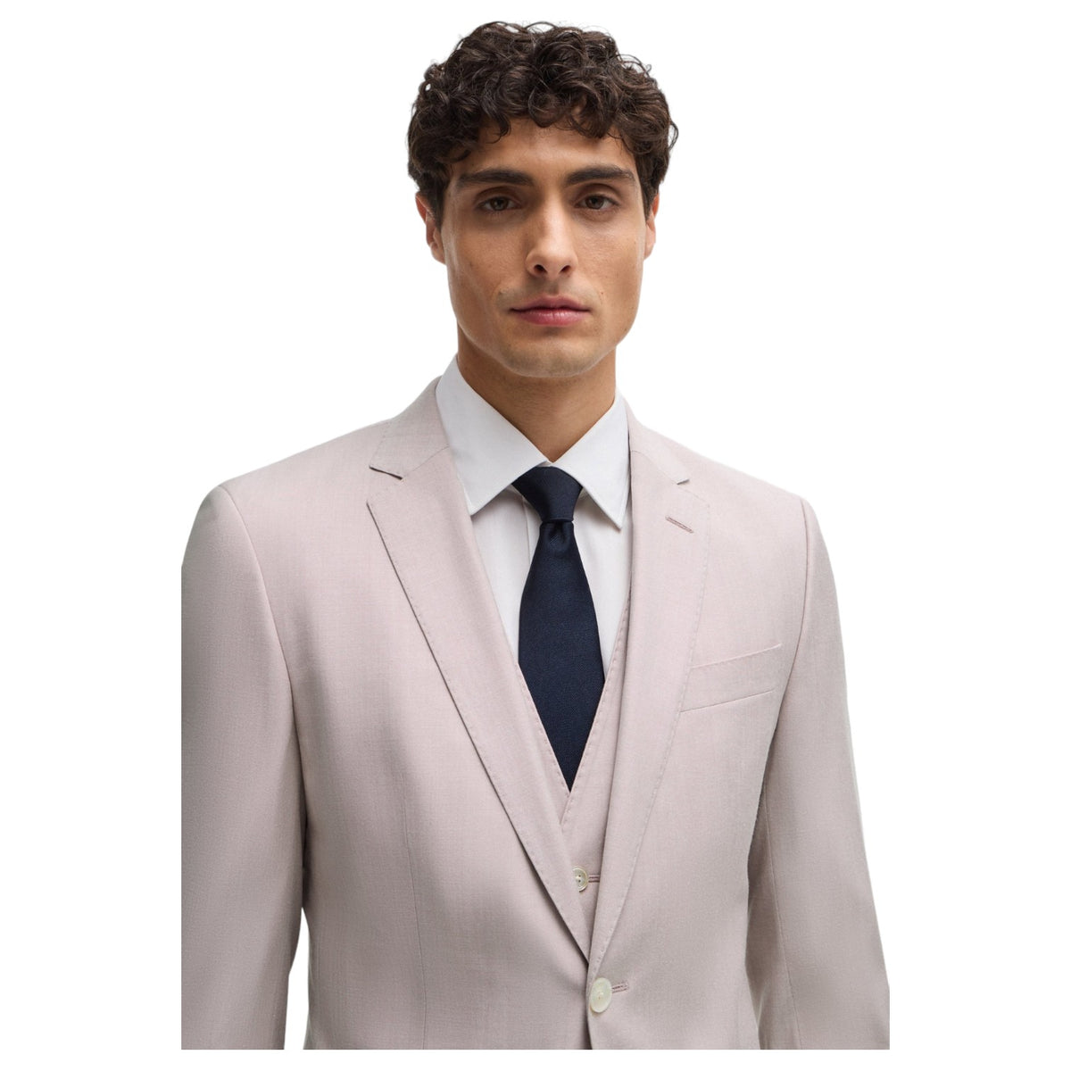 HUGO BOSS 3 Piece Suit In Pink 50514646 699
