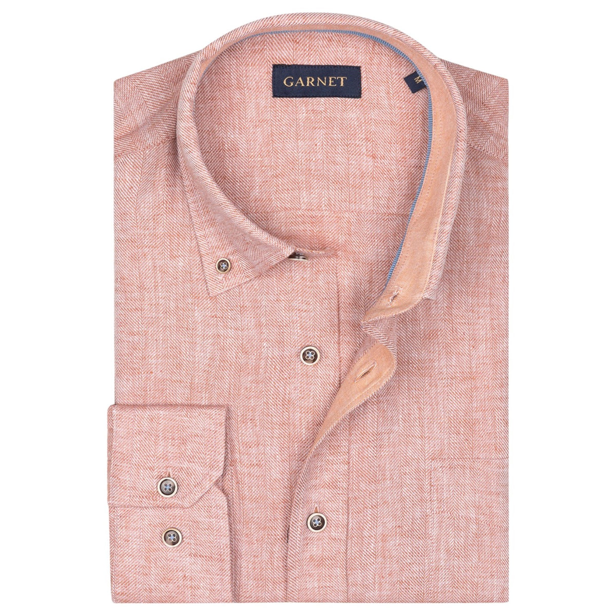 Garnet Men's Sport Shirts L/S 241104 14/Orange