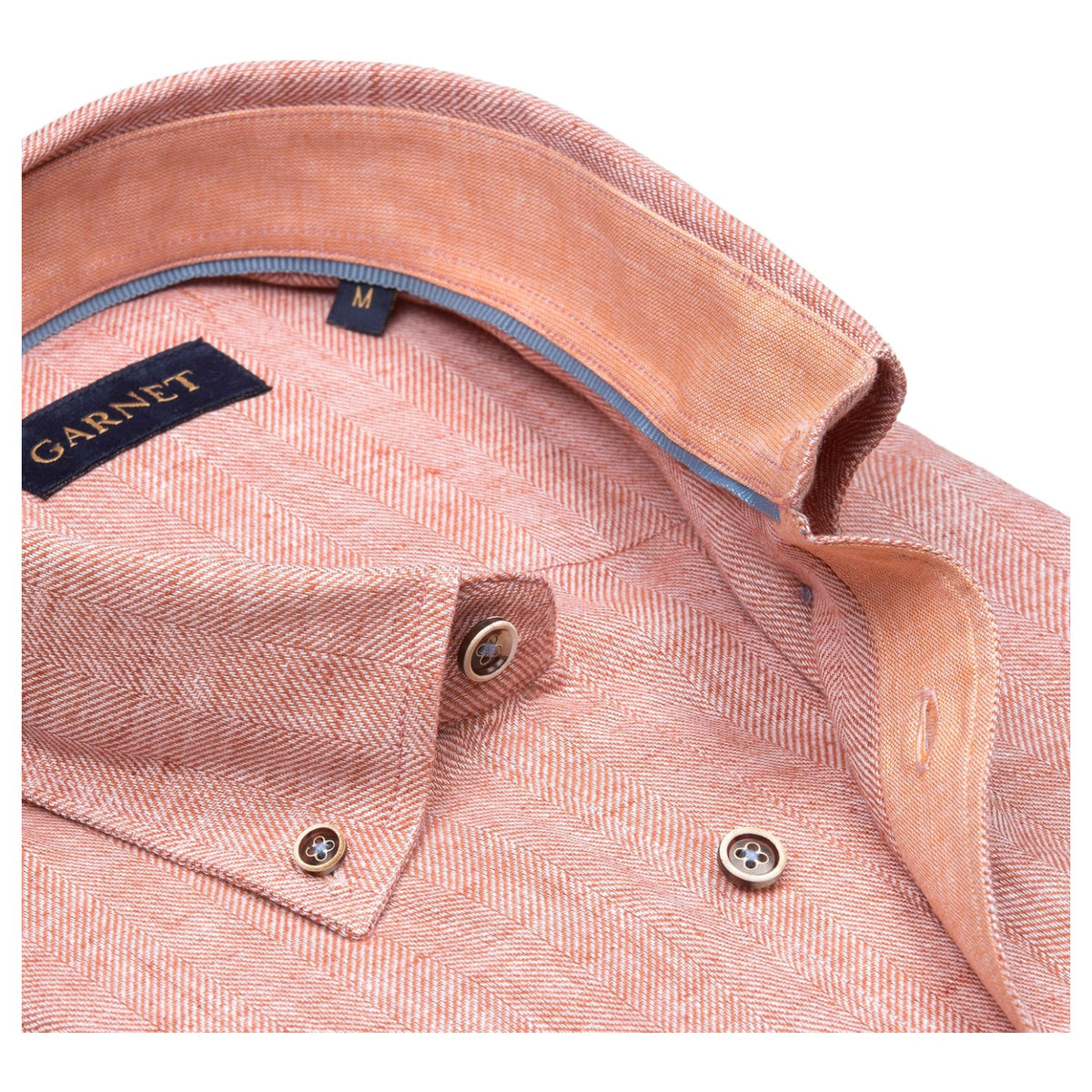 Garnet Men's Sport Shirts L/S 241104 14/Orange