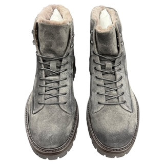 Fabiano Ricci RFR Men's Boots With Fur U2761-ROCCIA