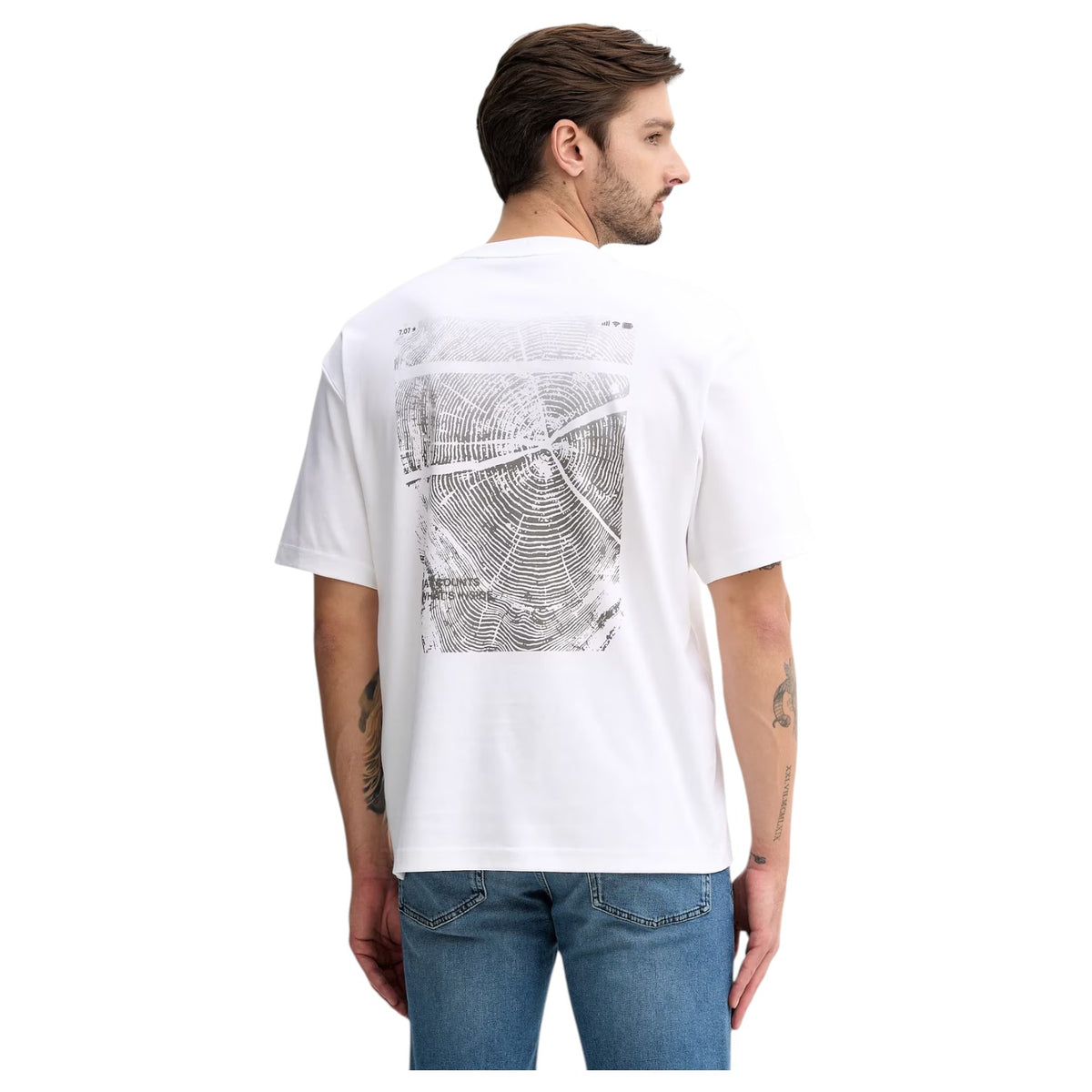 Boss Orange Cotton T-Shirt T-City-lights 50556032