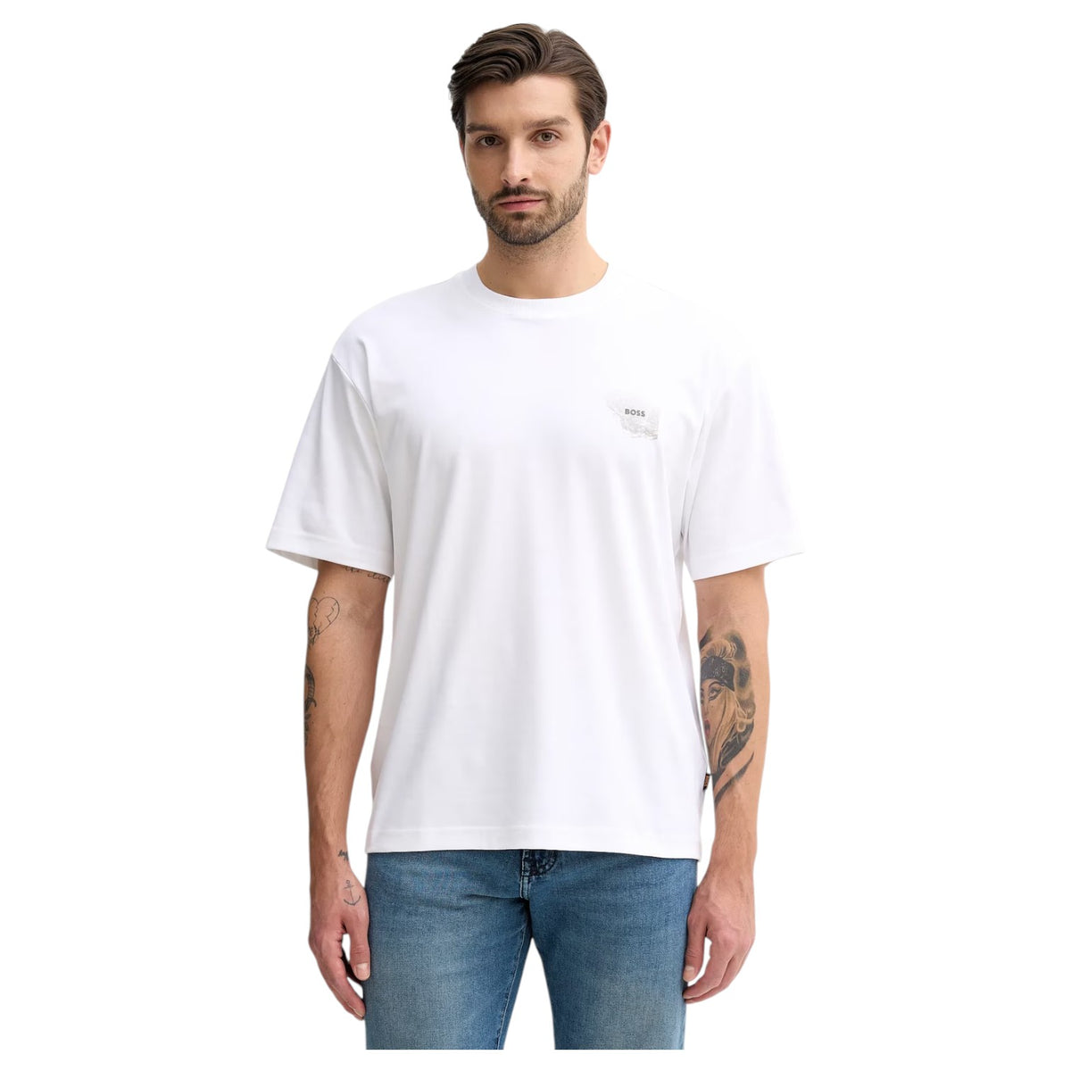 Boss Orange Cotton T-Shirt T-City-lights 50556032