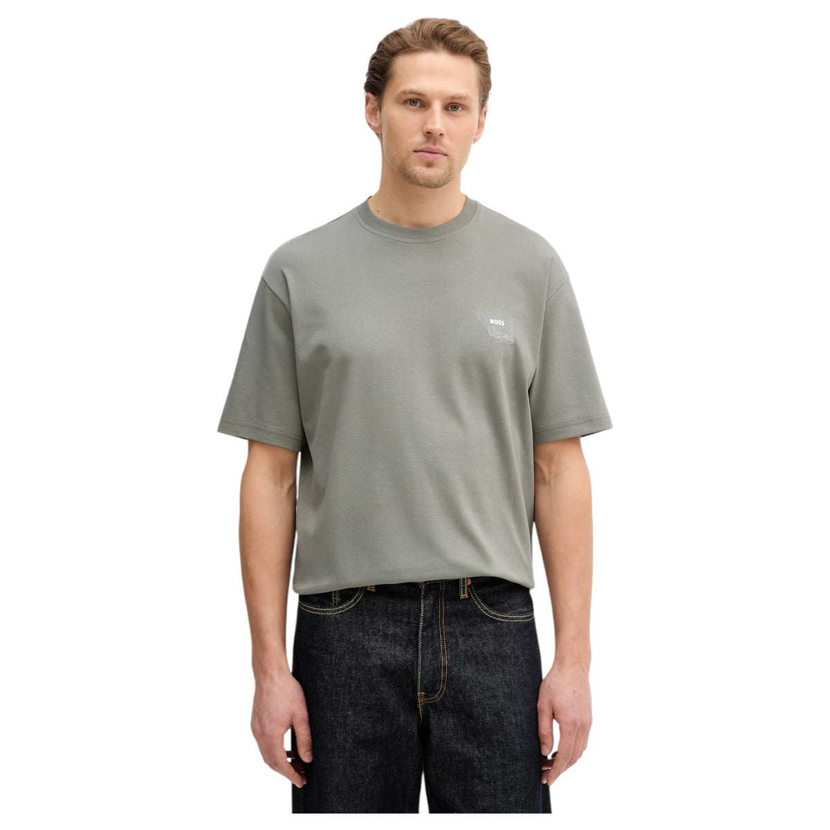 Boss Orange Cotton T-Shirt T-City-lights 50556032