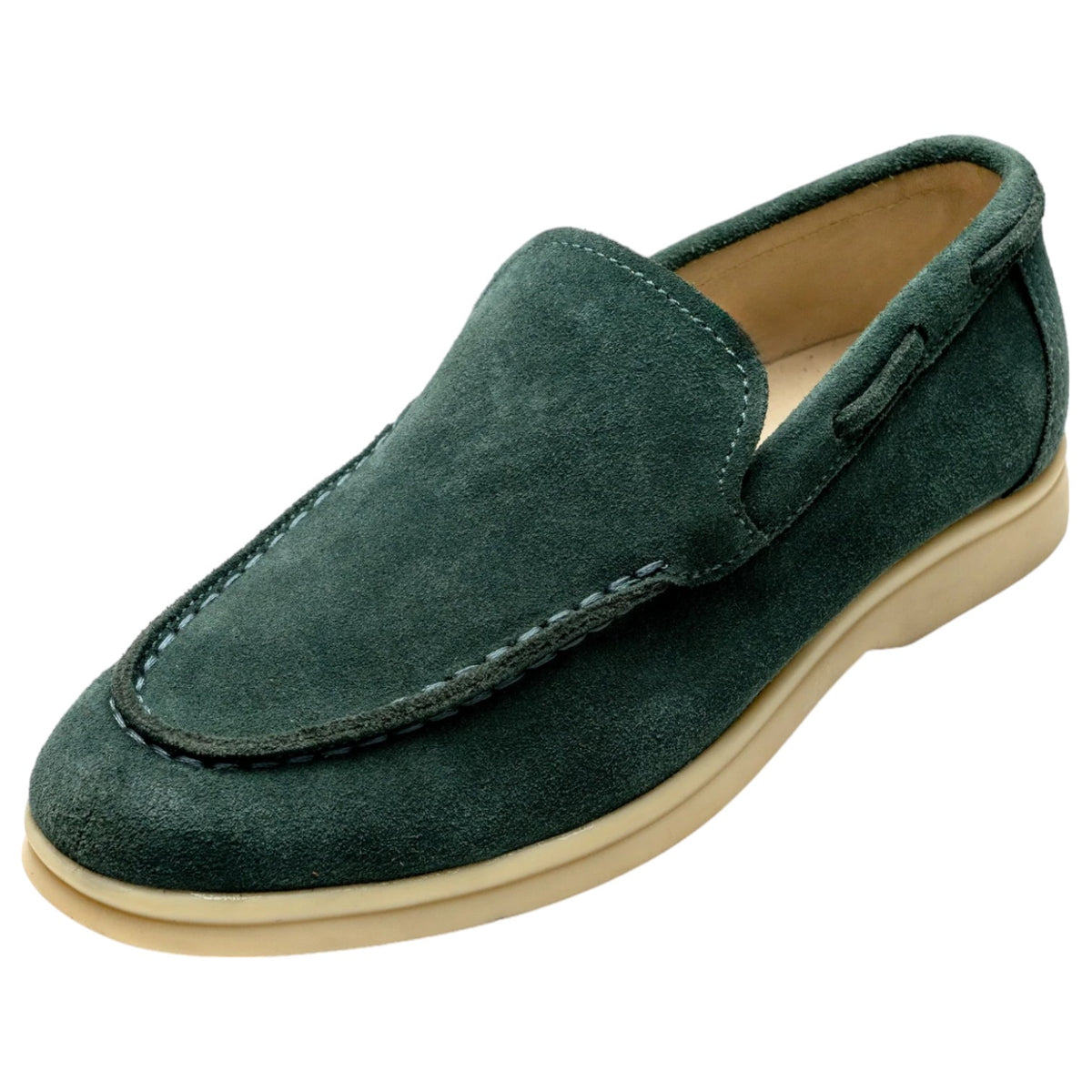 AXNY Boys Suede Shoes In Green SS4101 Green