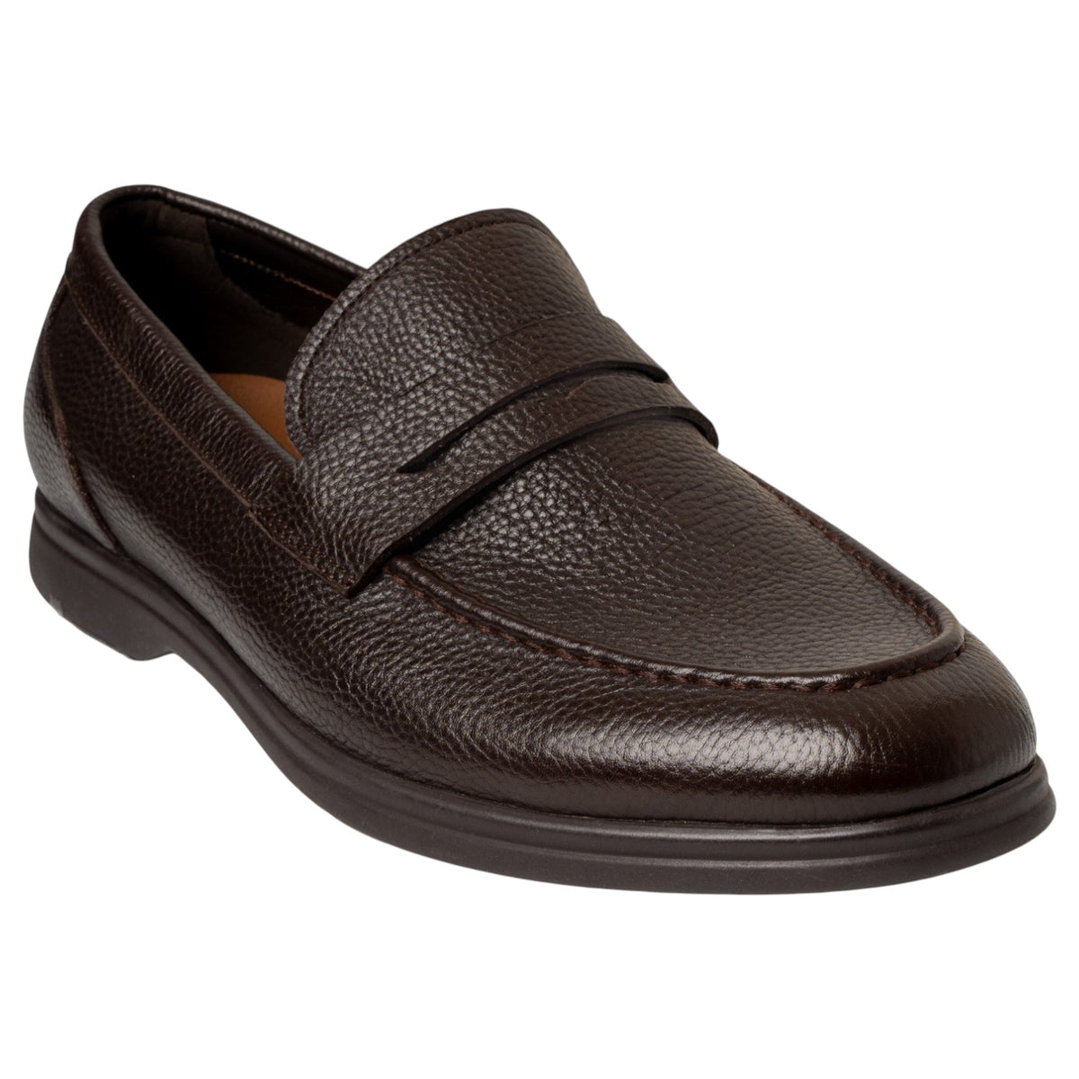 Cloud Cloth Boys Pebbled Leather Slip On Shoes SS4103