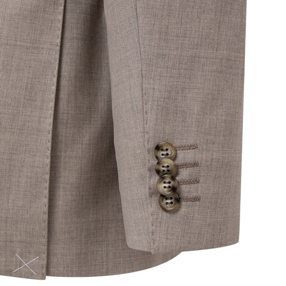 Sartoria-Tosi Men's Hand Made Italian Suits In Tan ST-517