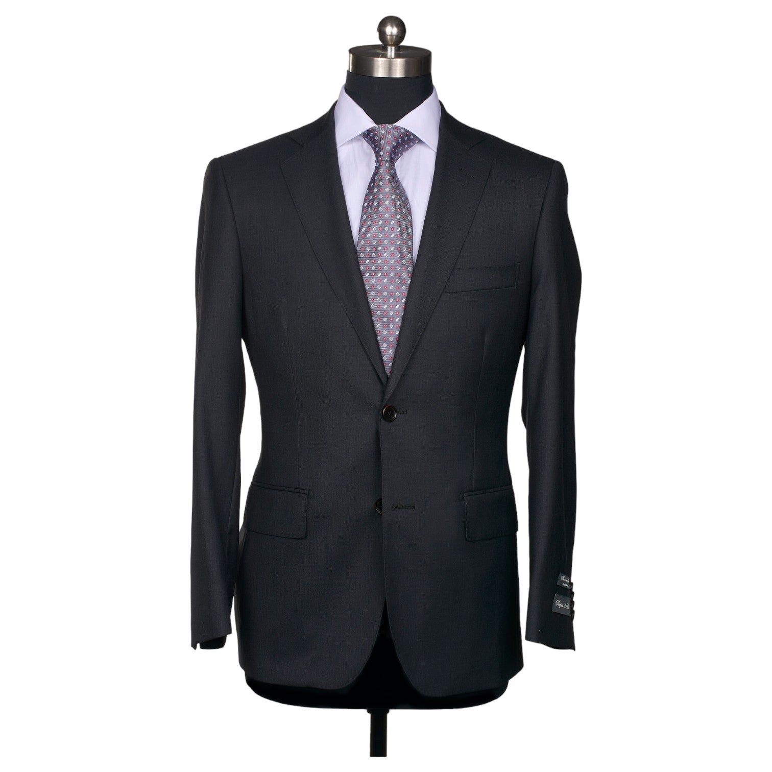 スーツ giabsarchivio CUCITO IN FIRENZE 44 S Sartoria Tosi Men's Black Suit In Classic Fit ST-BLACK – J&Z Couture