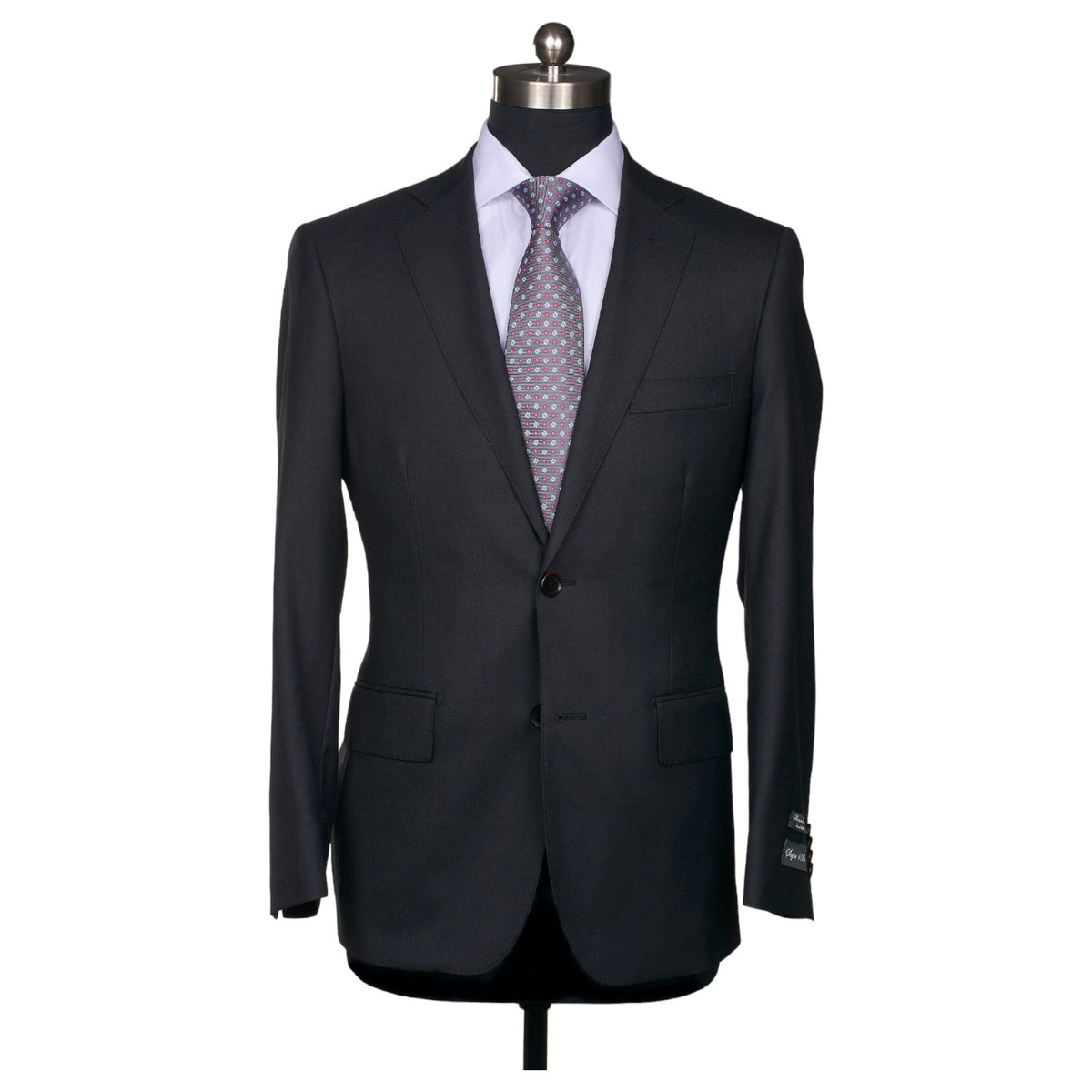 Sartoria Tosi Men's Black Suit In Classic Fit ST-BLACK