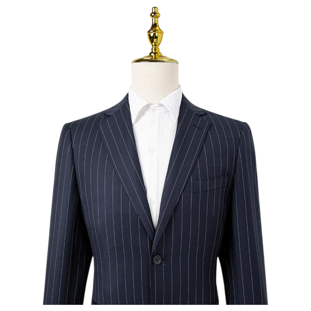 Sartoria Tosi Navy Pinstripe Suit ST-LX-506