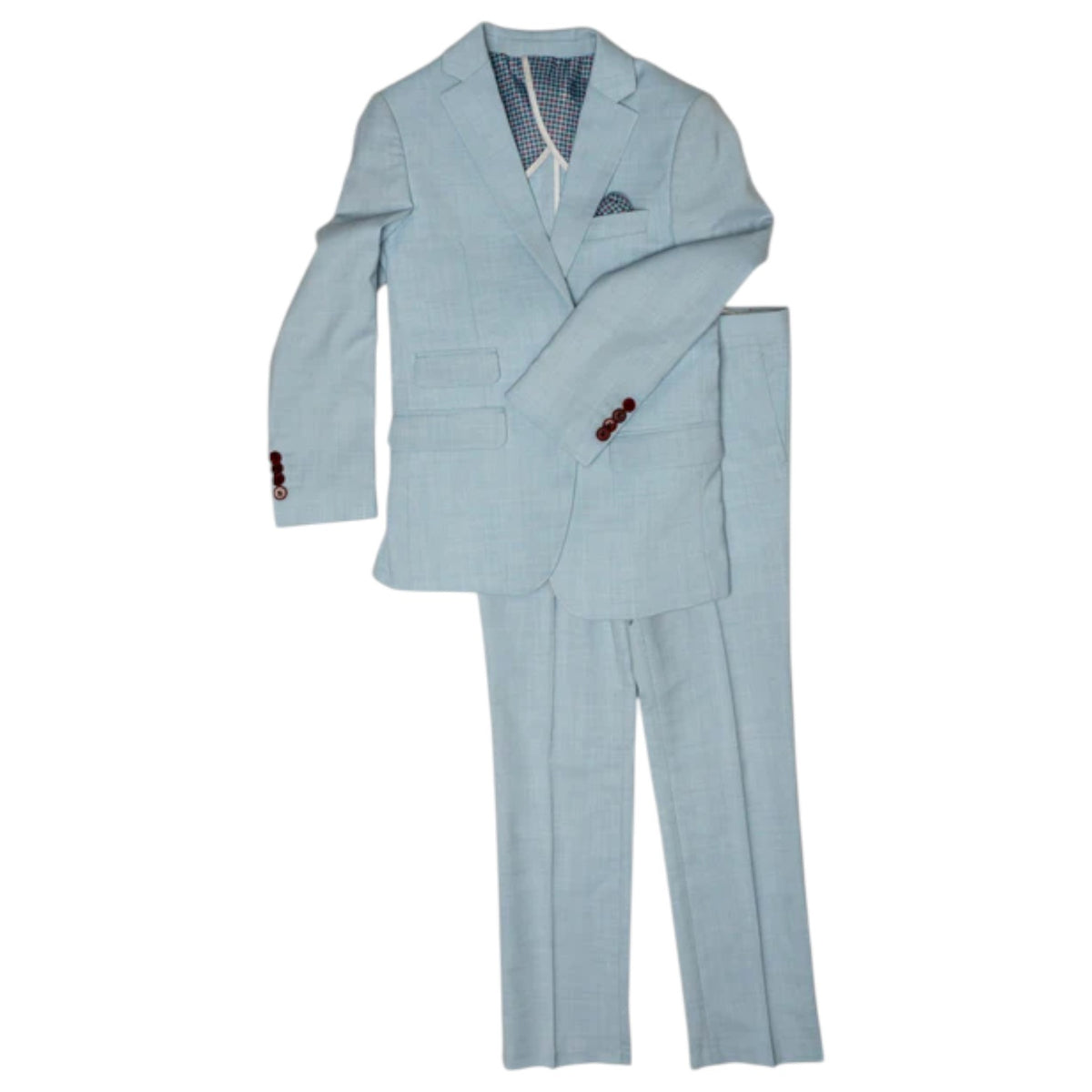 Isaac Mizrahi Boy's 2 Piece Suit in Mist ST2660