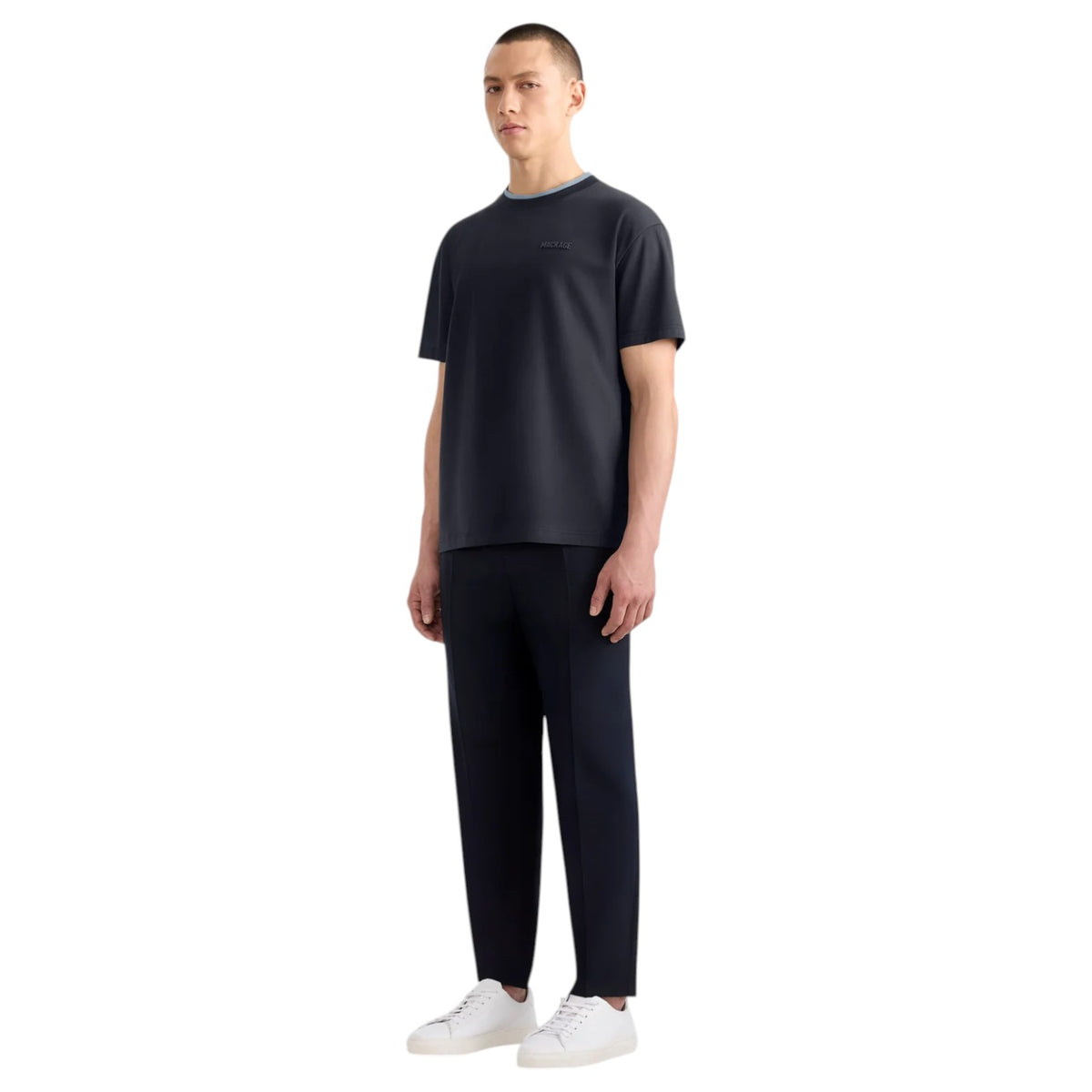 Mackage TEE-MNV Double Crewneck Collar T-Shirt