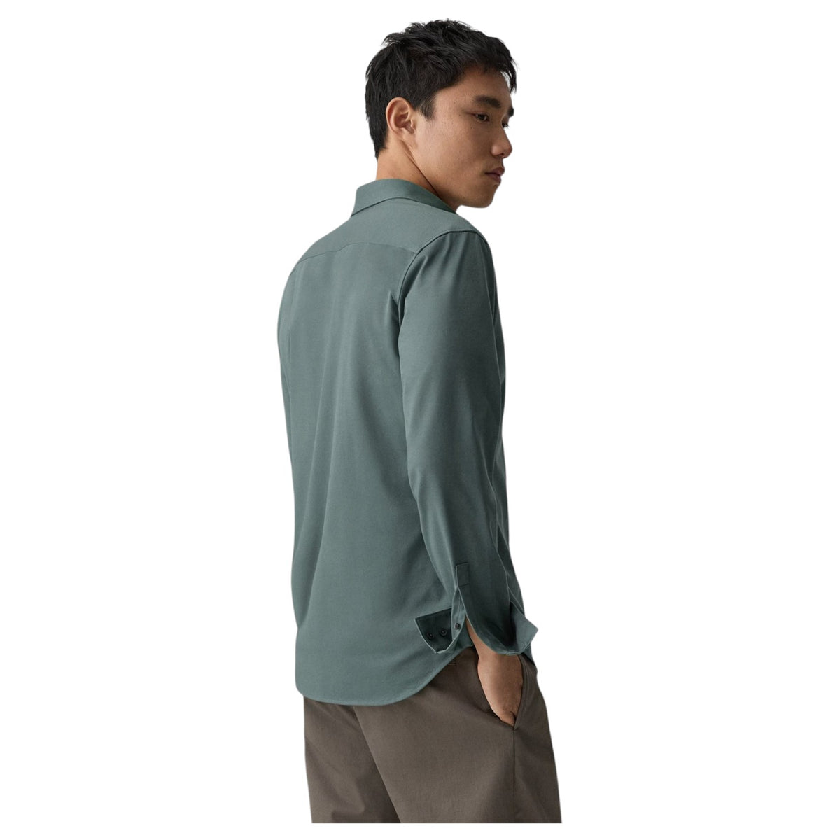 Theory Sylvain Shirt in Structure Knit J0794505