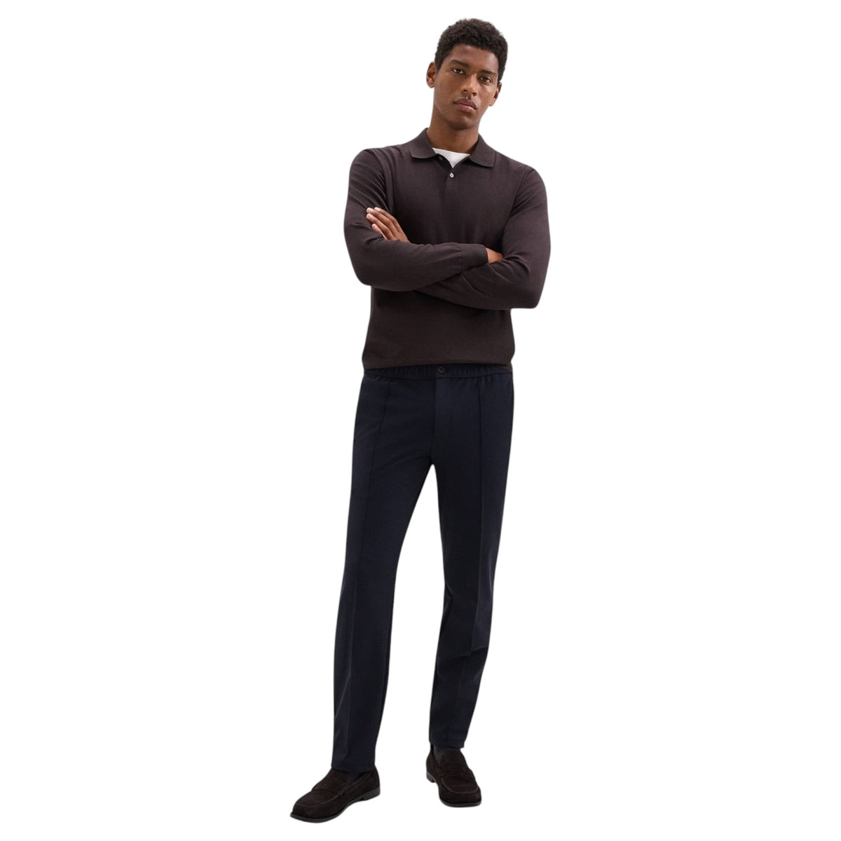 Theory Men's Curtis Precision Ponte Drawstring Pants L0197218