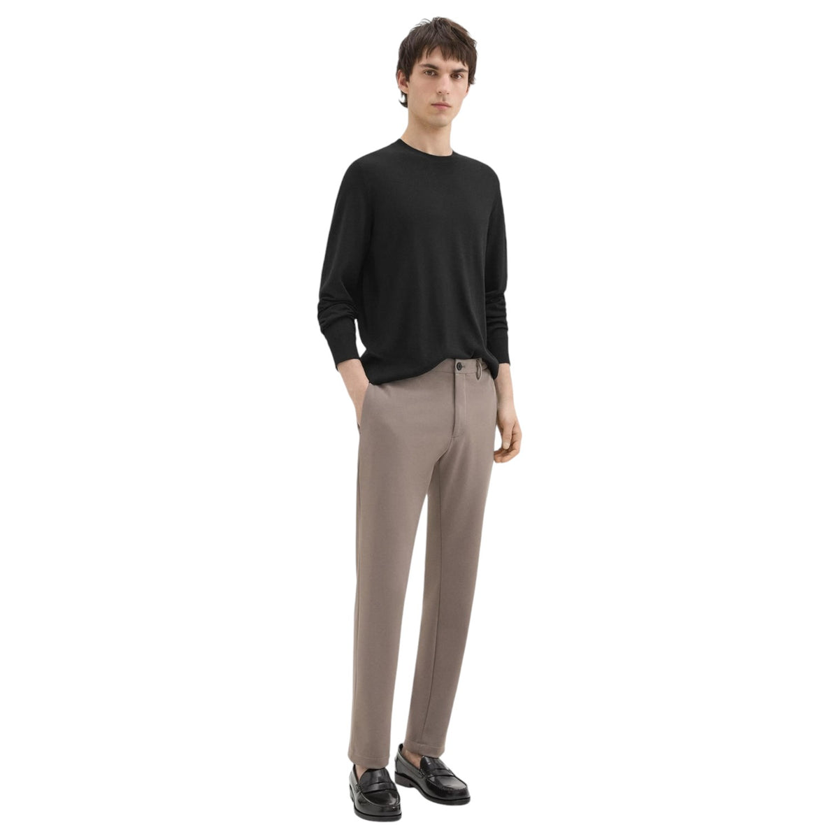 Theory Zaine Pant in Precision Ponte In Sidewalk L0197236 Q5E