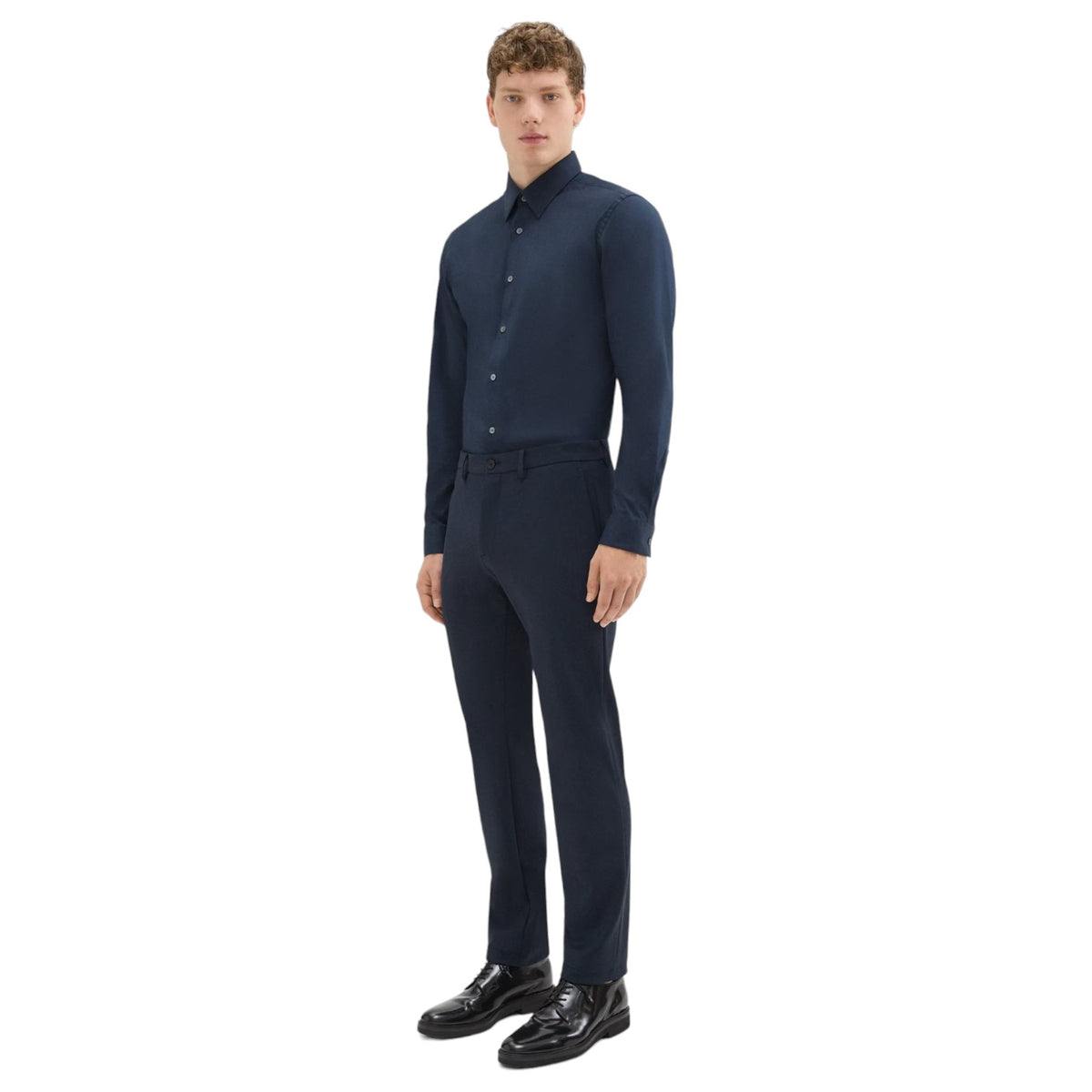 Theory Zaine Pant in Precision Ponte In Baltic L0197236-XNX