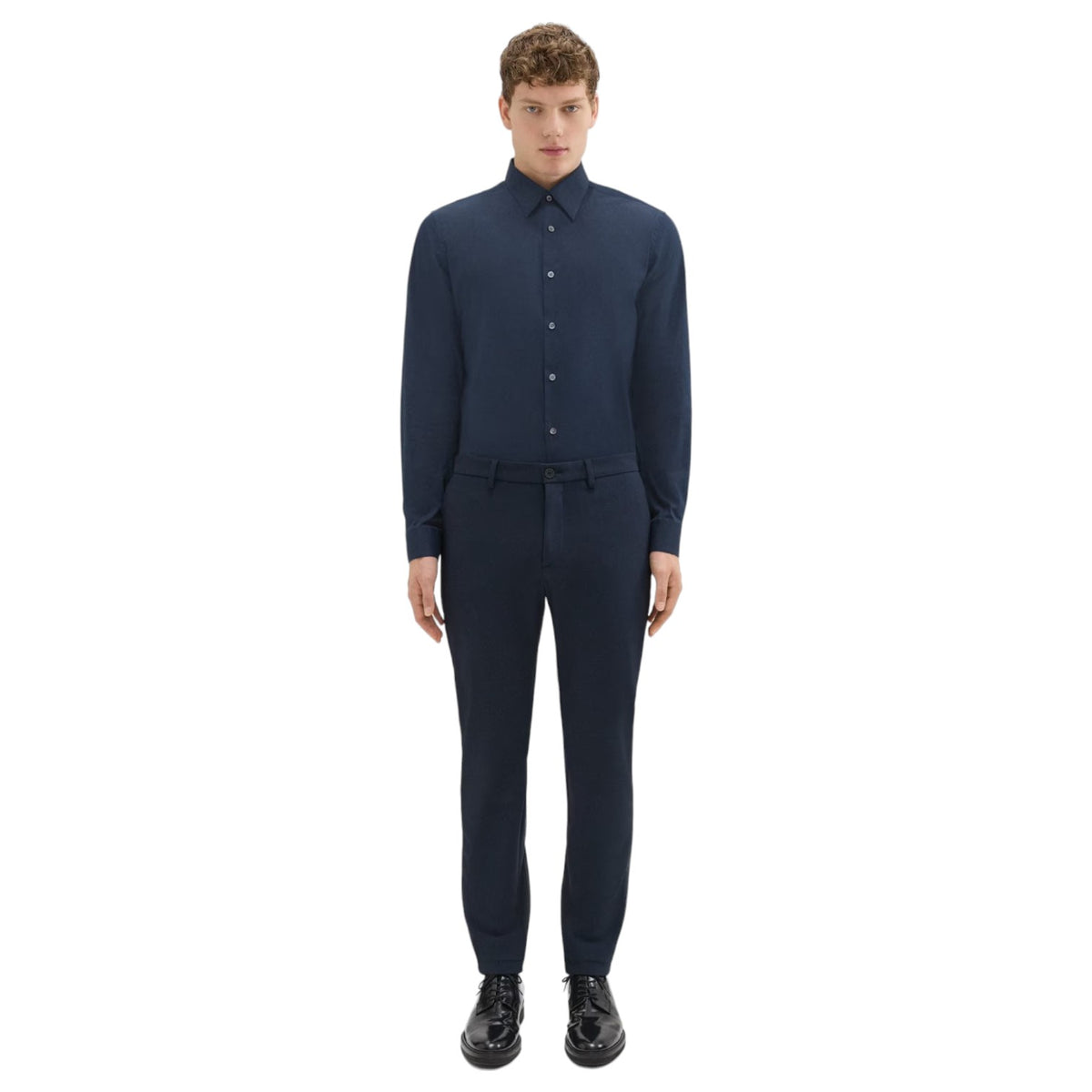 Theory Zaine Pant in Precision Ponte In Baltic L0197236-XNX