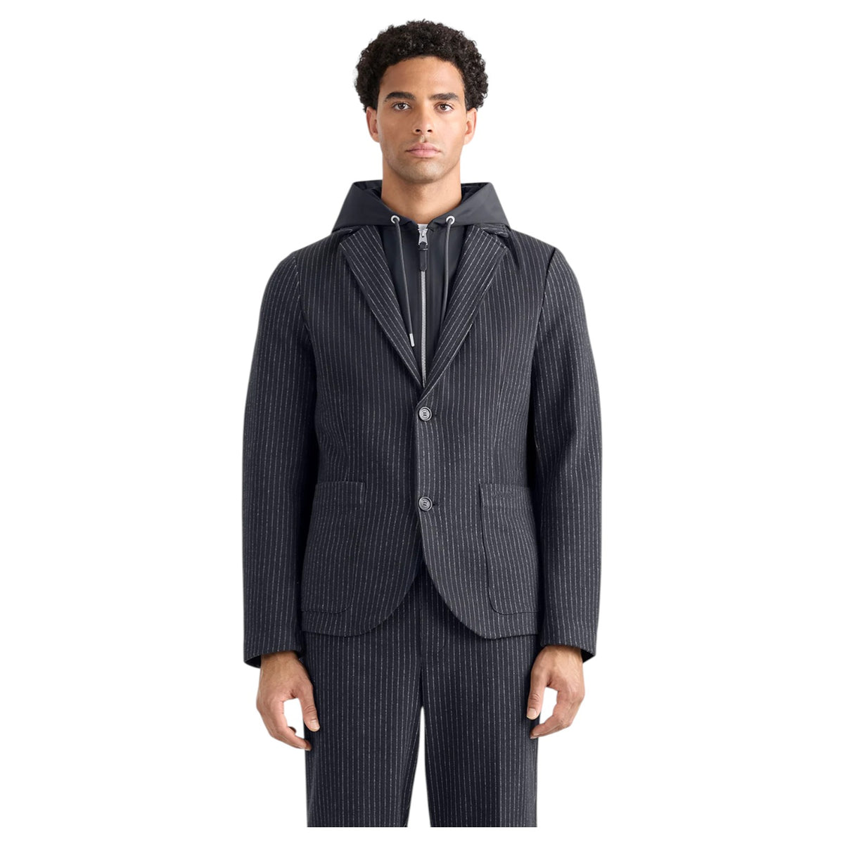 Mackage WELLS-K 2-in-1 Knit Blazer With Removable Bib