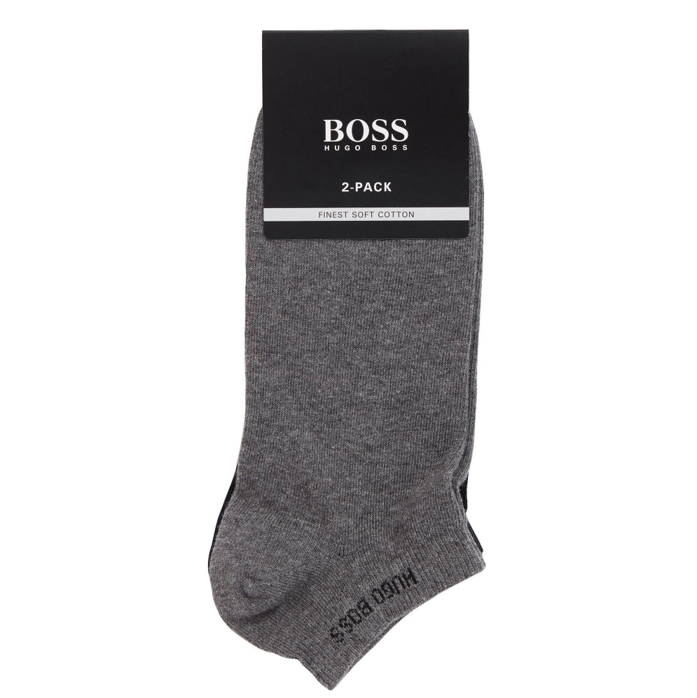BOSS Two-Pack of Socks in a Cotton Blend 50407405-032