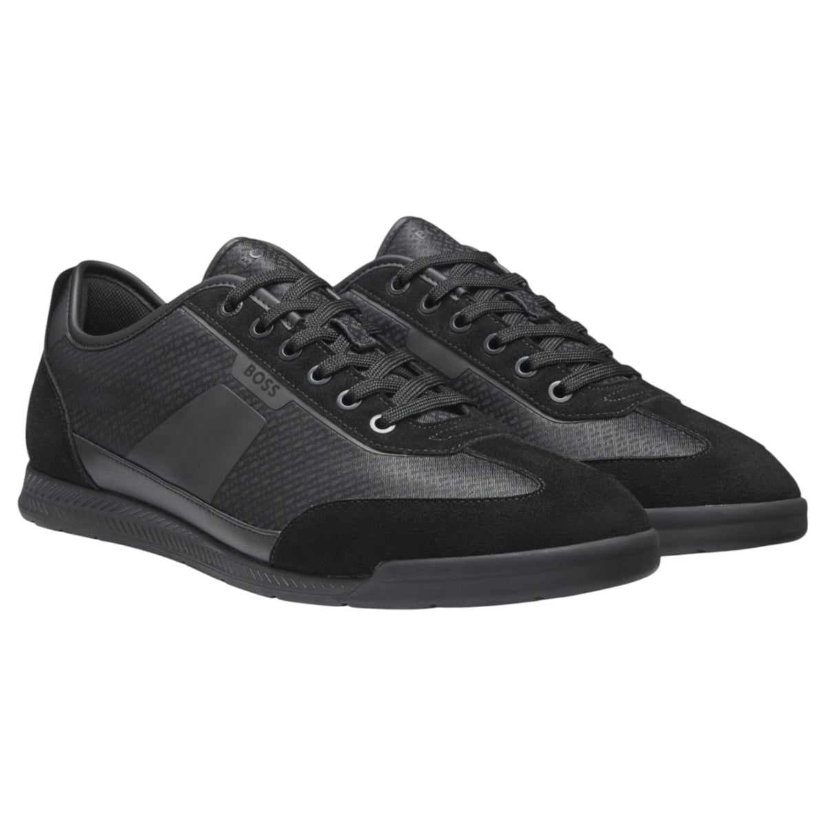 BOSS Trainers Nitan Lowp Nymn Black