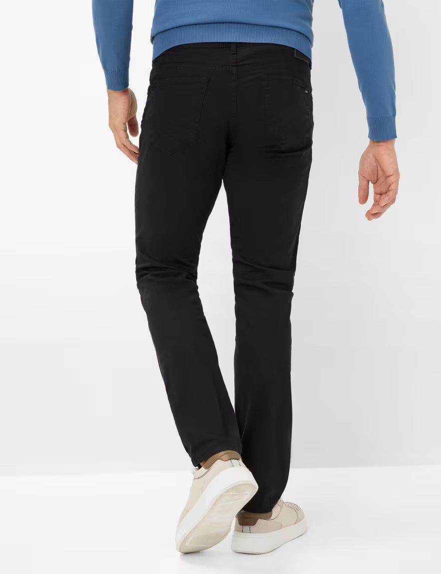 Brax Style Chuck Mordern Fit Pants In Black 863808/02 Black