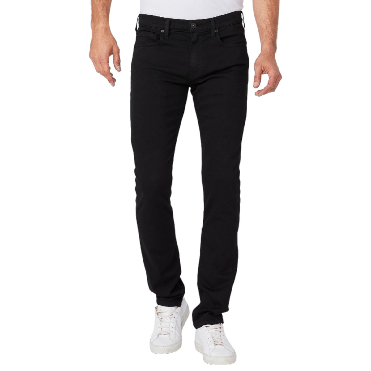 PAIGE Lennox Slim Fit Jeans In Black Shadow M653521-W2139