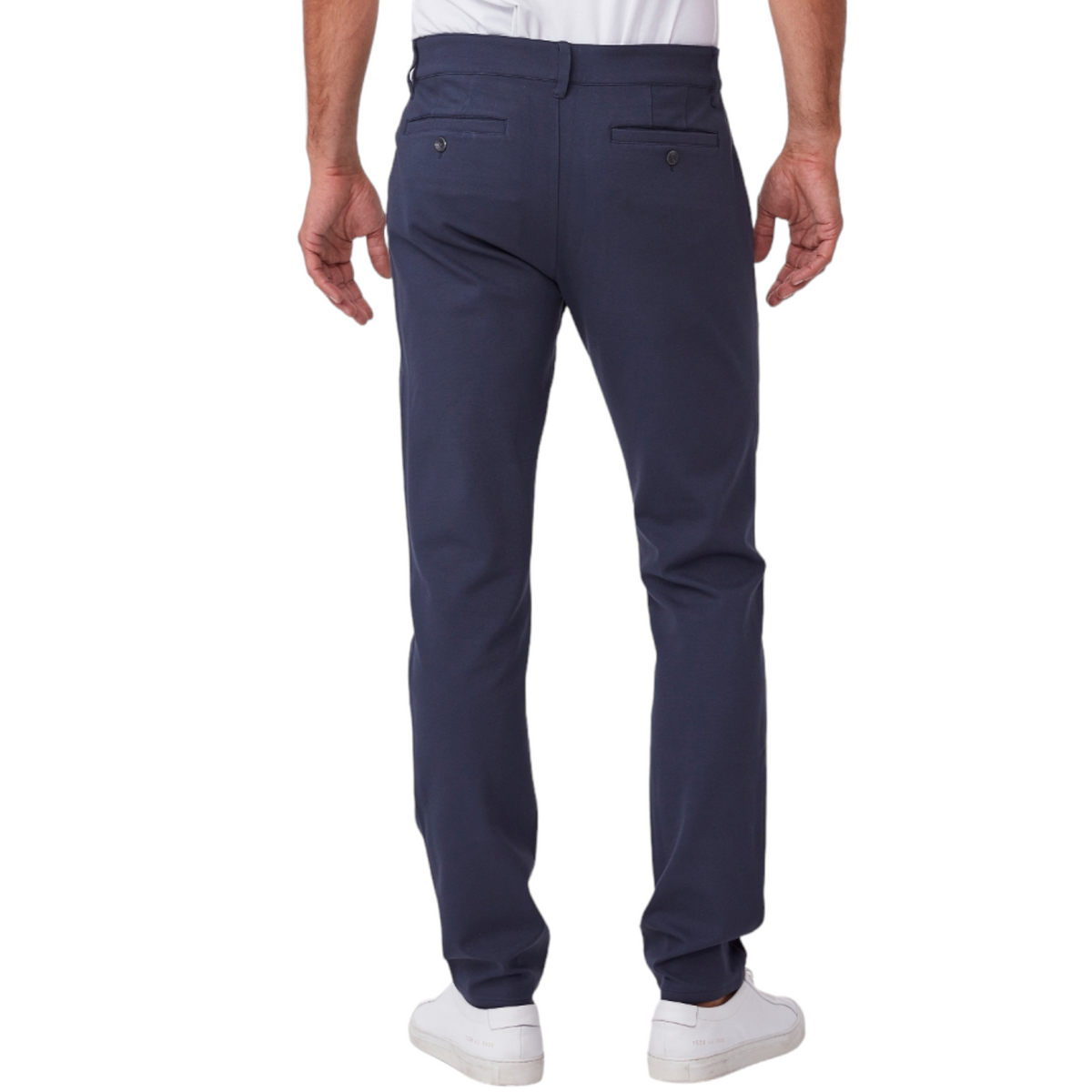 PAIGE Stafford Trouser in Navy Deep Anchor M807374-W6781
