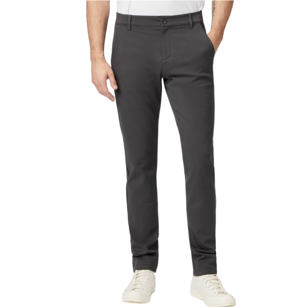 PAIGE Stafford Trouser in Grey Rocket M807374-W6780