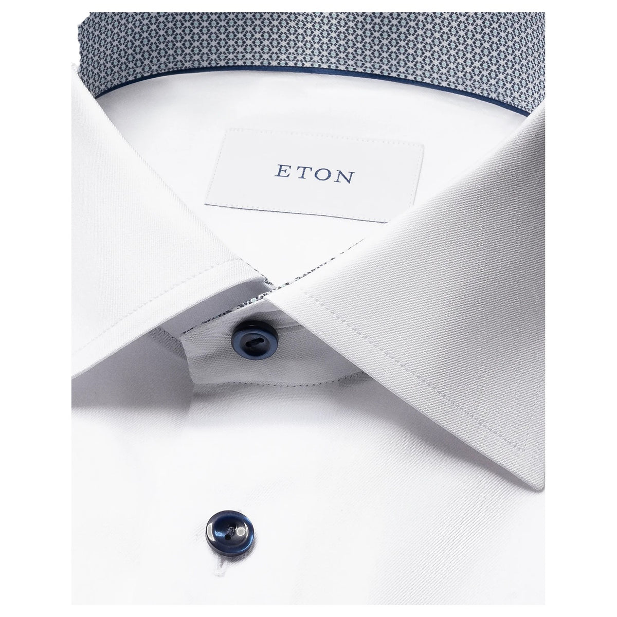 ETON Signature Twill Shirt Organic Cotton with Refined Details