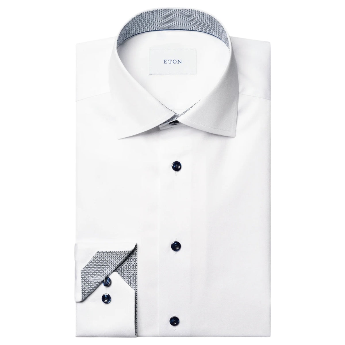 ETON Signature Twill Shirt Organic Cotton with Refined Details