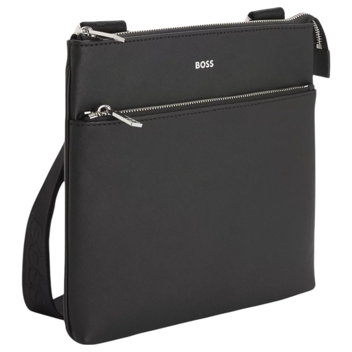 Hugo Boss Envelope Bag With Zip Closure And Logo Detail 50483567 001