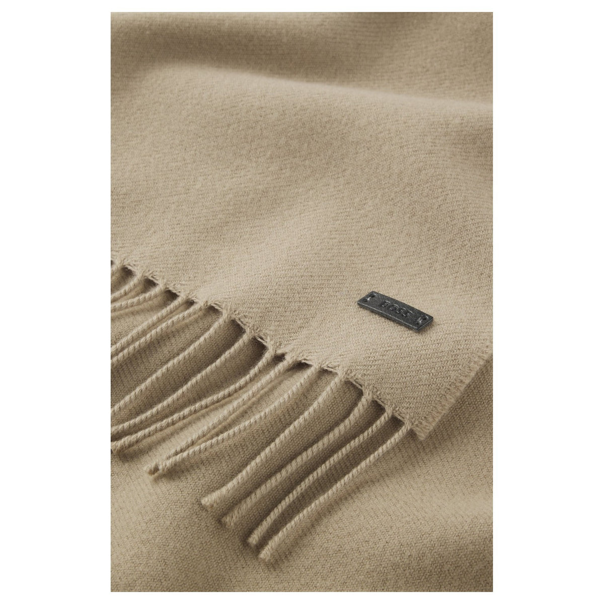 BOSS Men's Naster Italian Wool Scarf