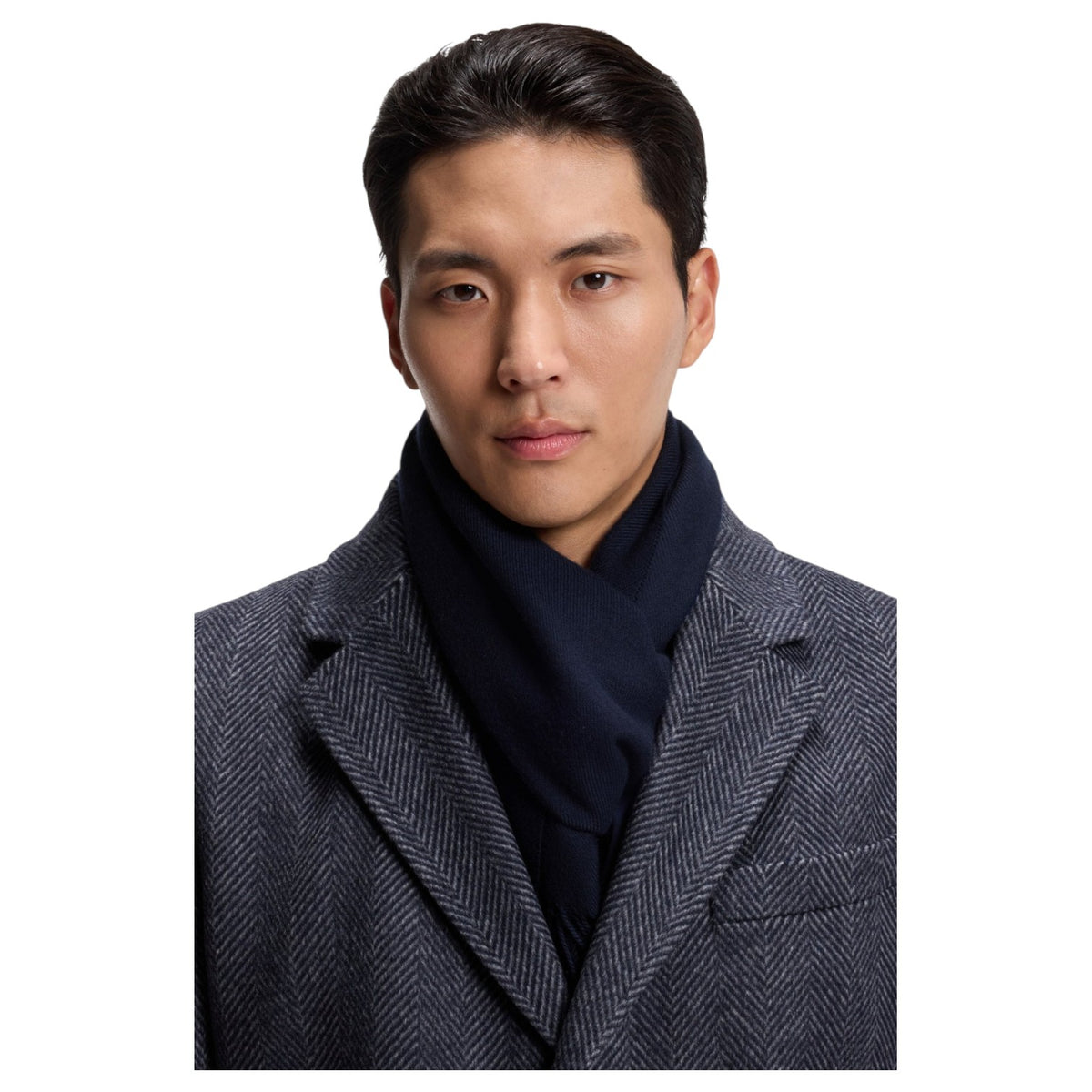 BOSS Men's Naster Italian Wool Scarf
