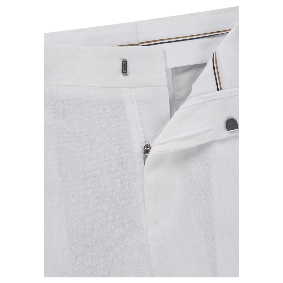 Boss Formal Trousers In Linen Canvas 50540518
