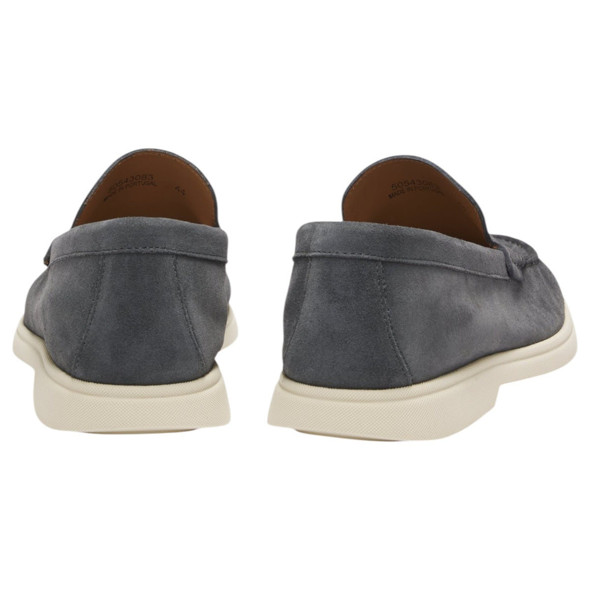 BOSS Suede Loafers With Debossed Logo 50543083
