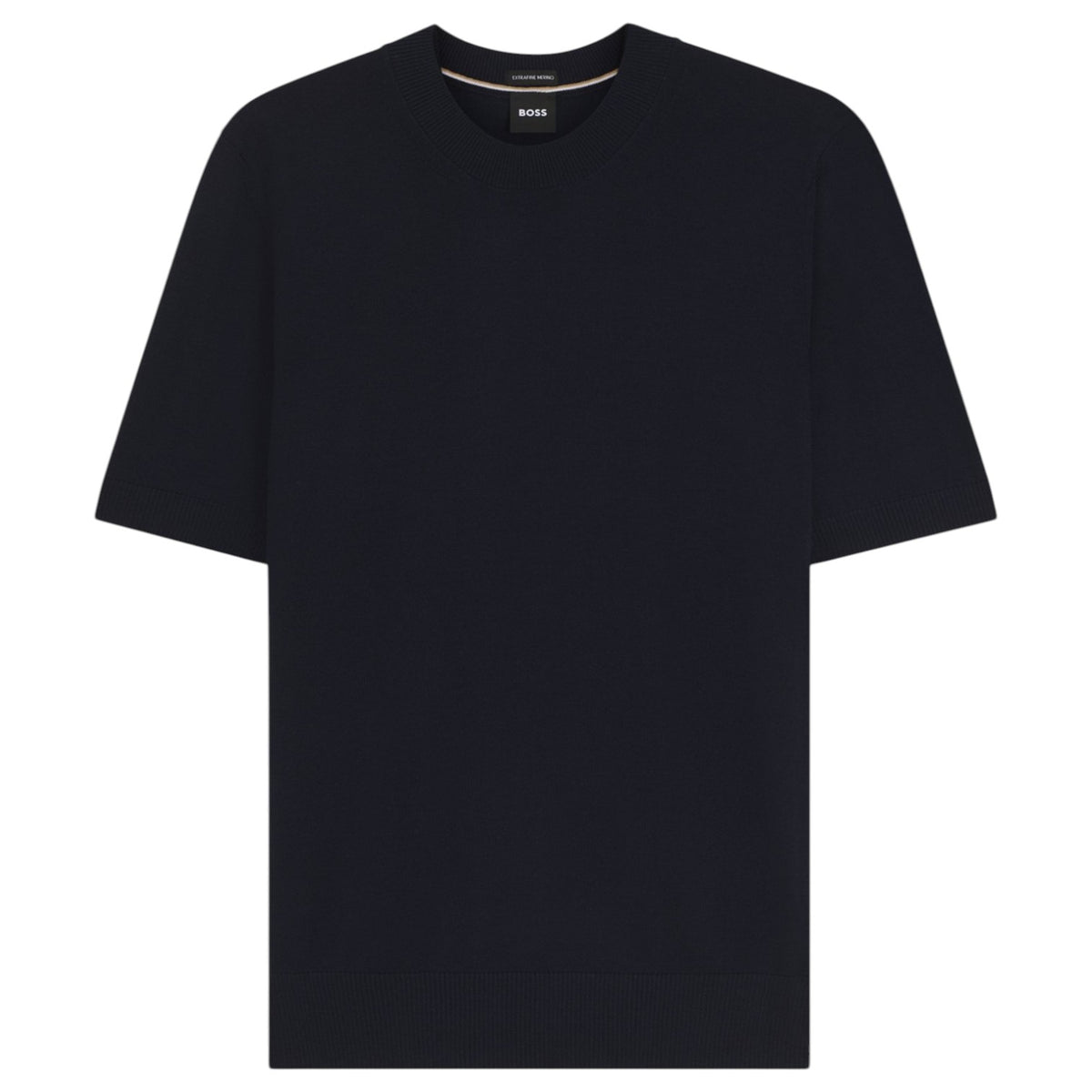BOSS Short-Sleeved Sweater In Merino Wool 50560476