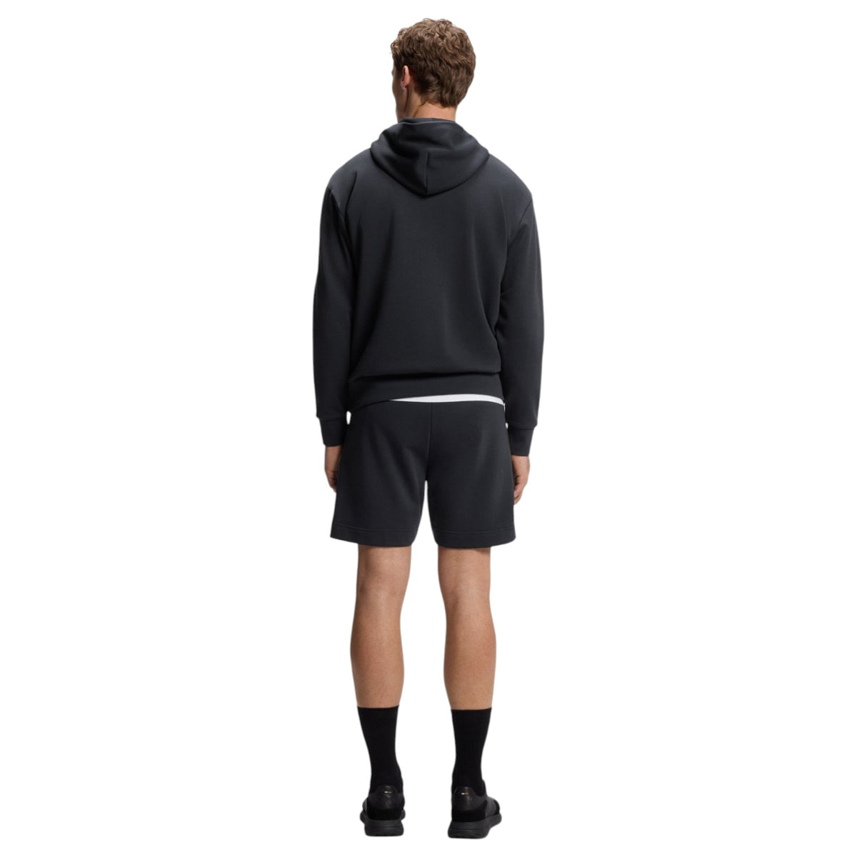 BOSS SW_Hoodie Relaxed-Fit Luxury Fleece Hoodie