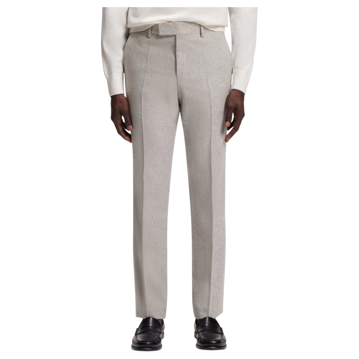 BOSS Men’s Patterned Slim-Fit Suit in Italian Virgin Wool – 50571950