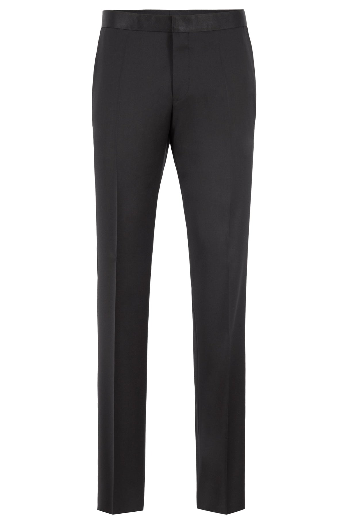 BOSS Slim-Fit Tuxedo in Virgin Wool with Silk Trims-Black 50400489-001