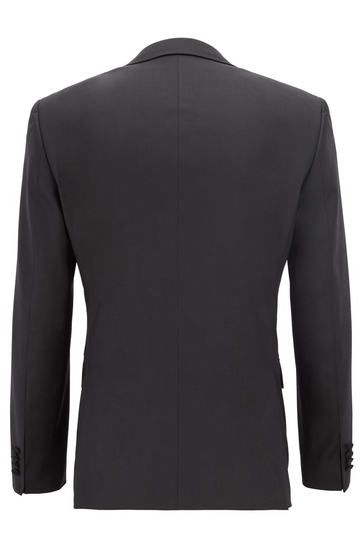 BOSS Slim-Fit Tuxedo in Virgin Wool with Silk Trims-Black 50400489-001