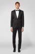 BOSS Slim-Fit Tuxedo in Virgin Wool with Silk Trims-Black 50400489-001