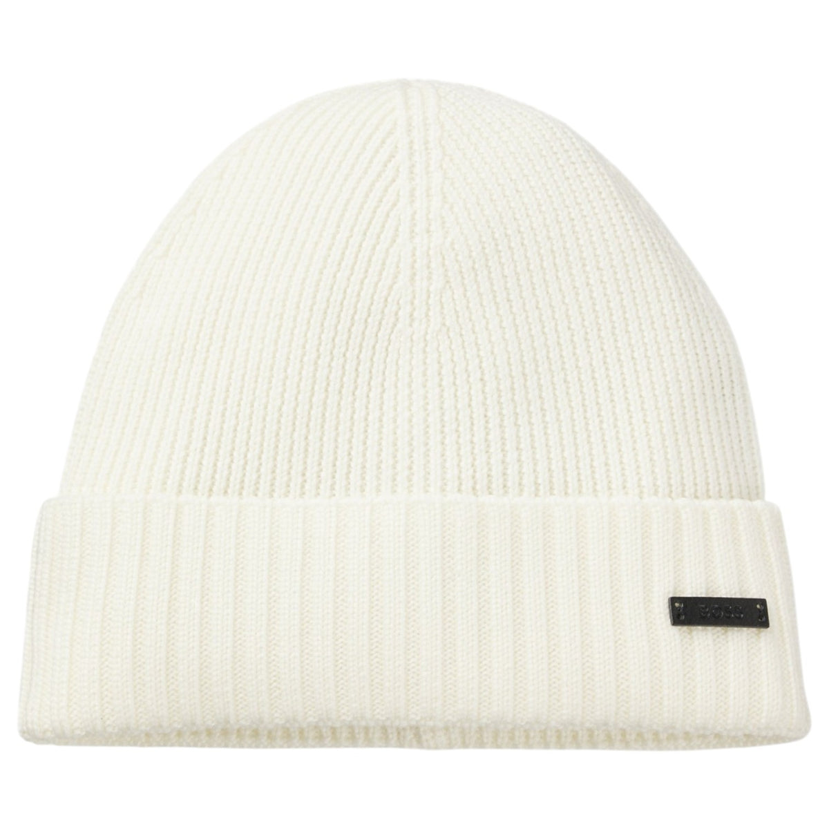 BOSS Men's Fati Rib-Knit Virgin Wool Beanie 50495306