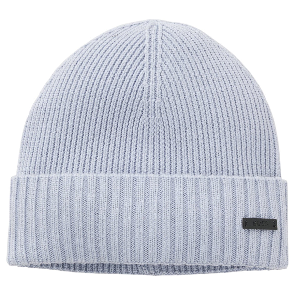 BOSS Men's Fati Rib-Knit Virgin Wool Beanie 50495306