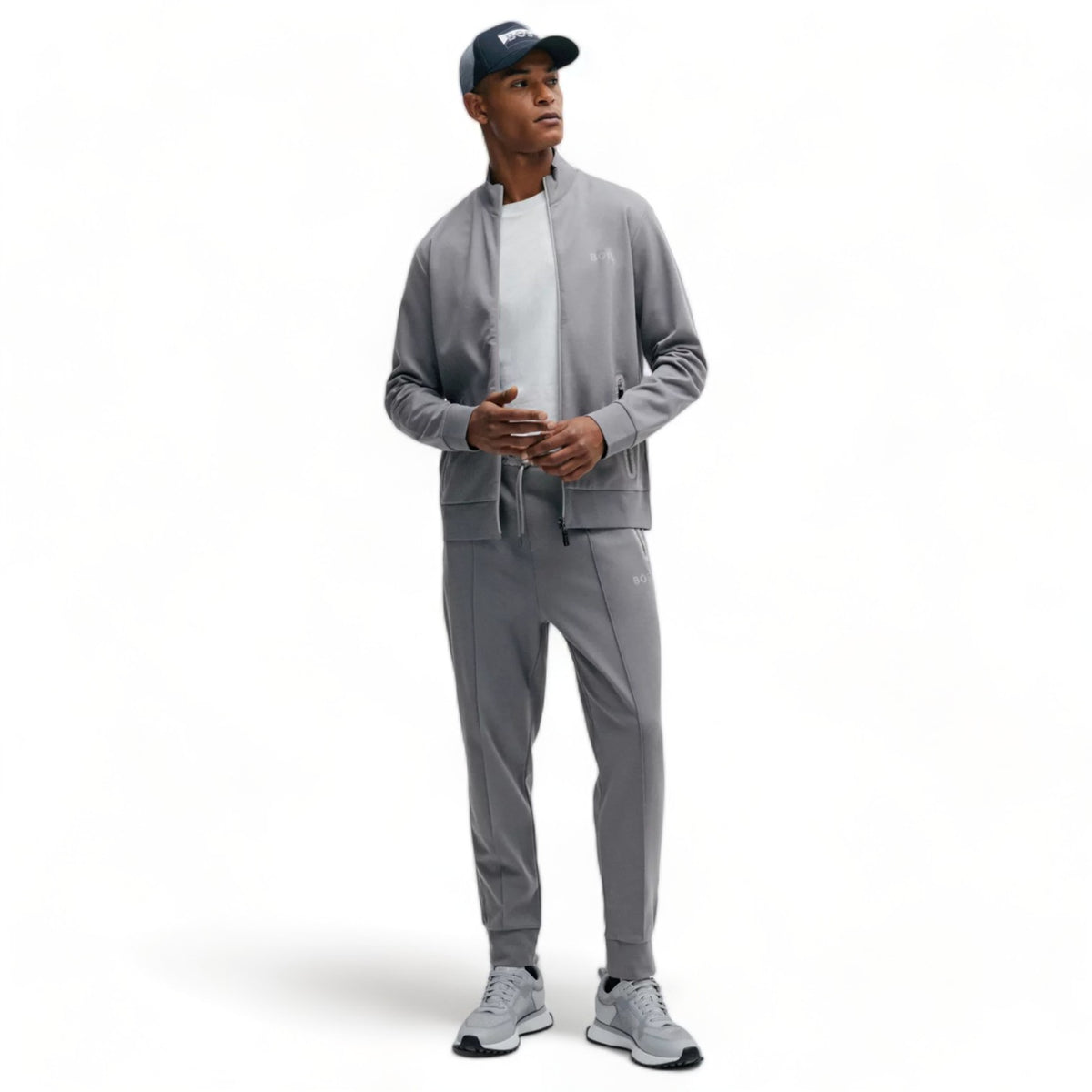 Tracksuit Bottoms With Pielated Details 50509803 036