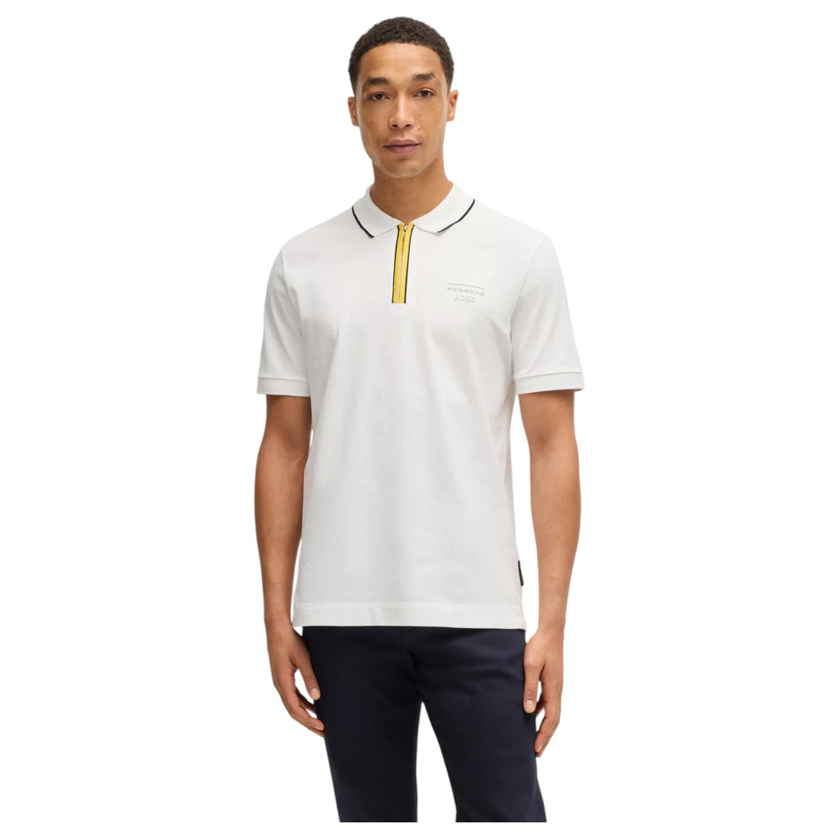 Boss X Porsche Stretch-Cotton Polo Shirt 50531463