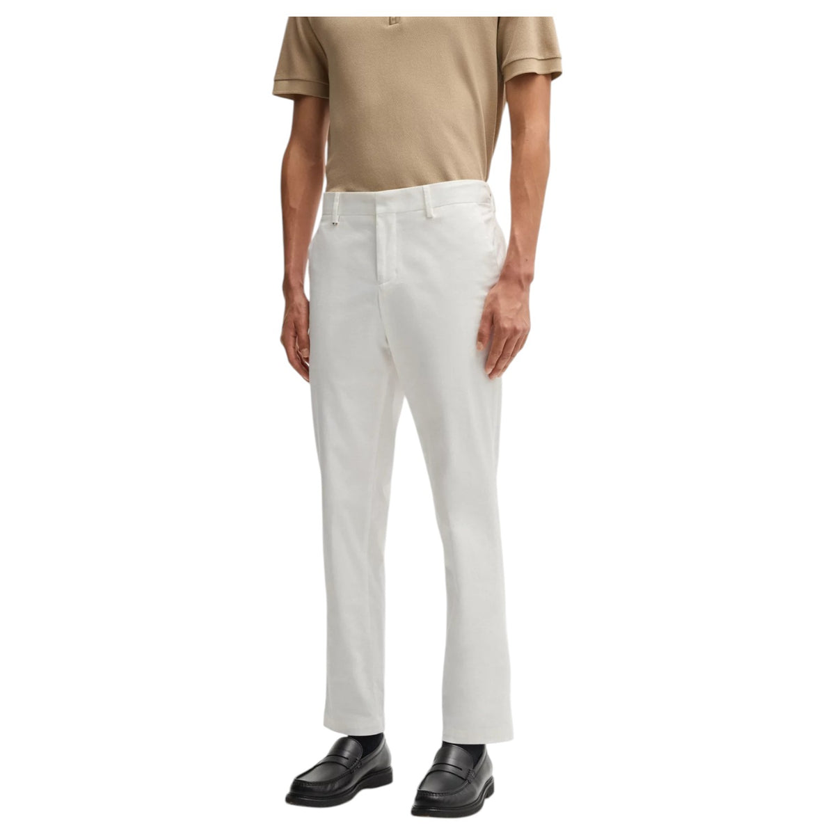 Boss Slim-Fit Trousers In Washable Stretch Cotton 50534612-100
