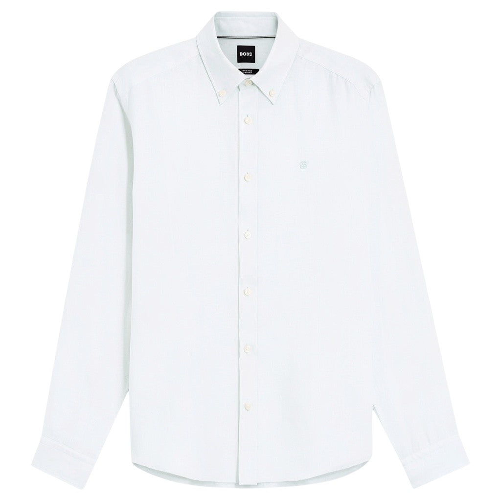BOSS Linen Shirt – Regular Fit Style 50556077