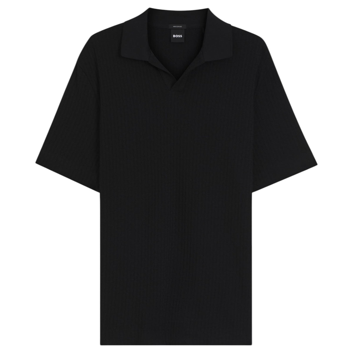BOSS Jacquard-Pattern Polo Shirt With Johnny Collar 50561203