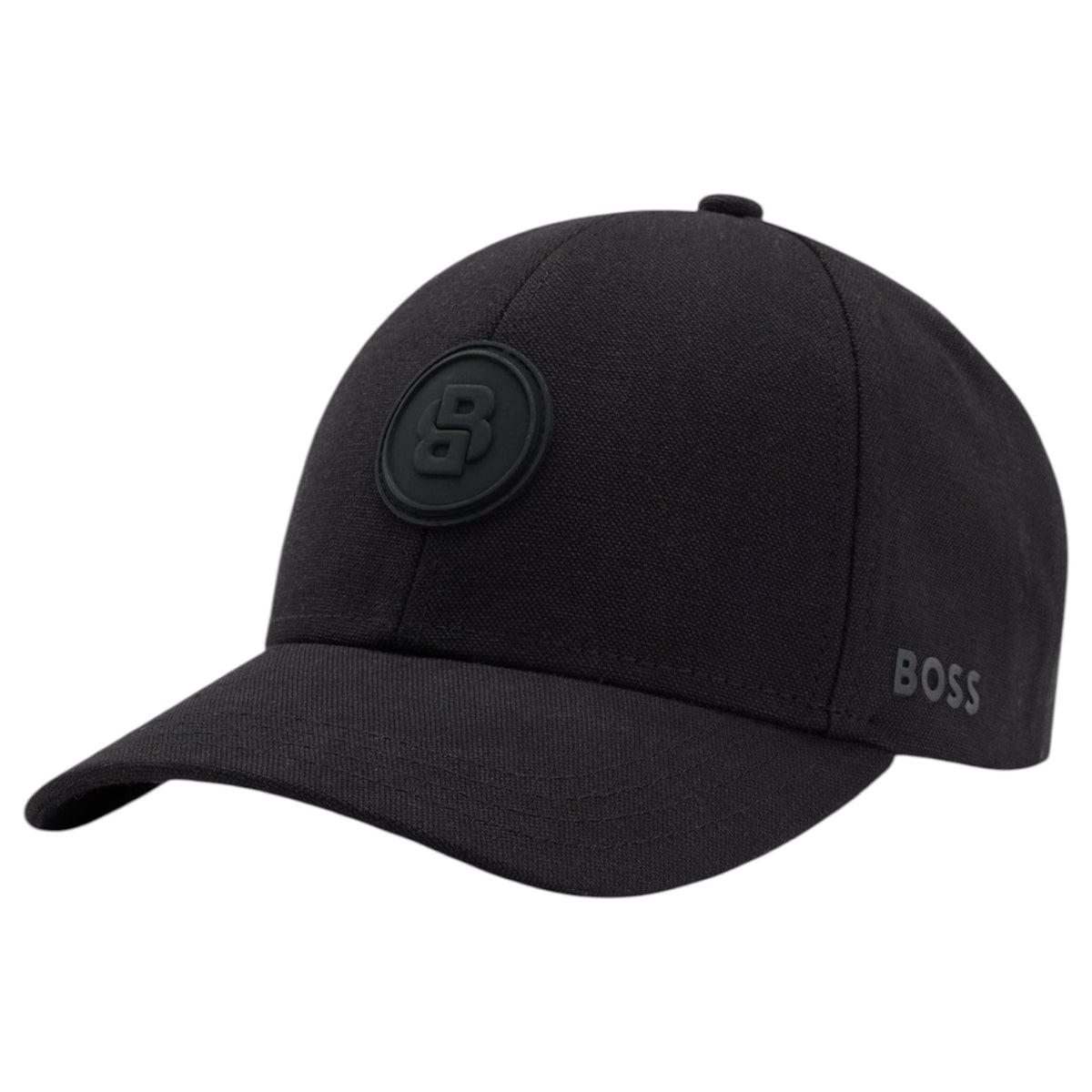 BOSS Men's Cotton Canvas Double B Monogram Cap